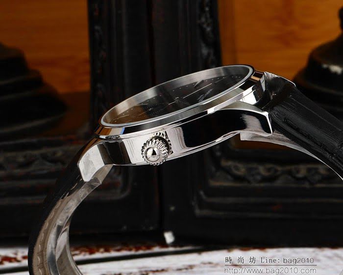 江詩丹頓 Vacheron Constantin 高級定制 全自動機械機芯 真牛皮錶帶 男士腕表  wssb4352